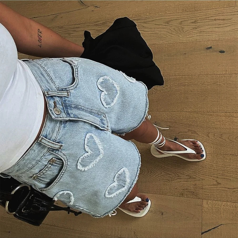 Summer Korean Wide-Leg Denim