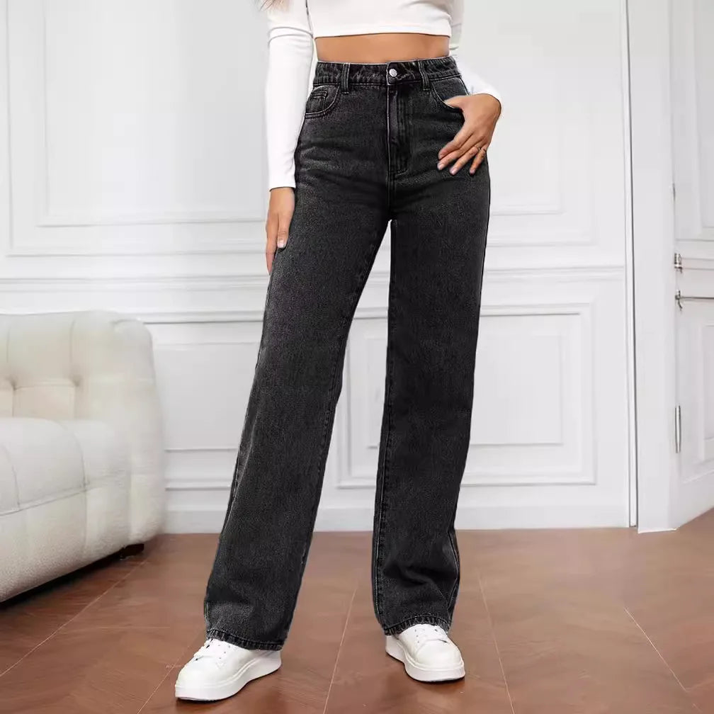 Blue jeans women's pants