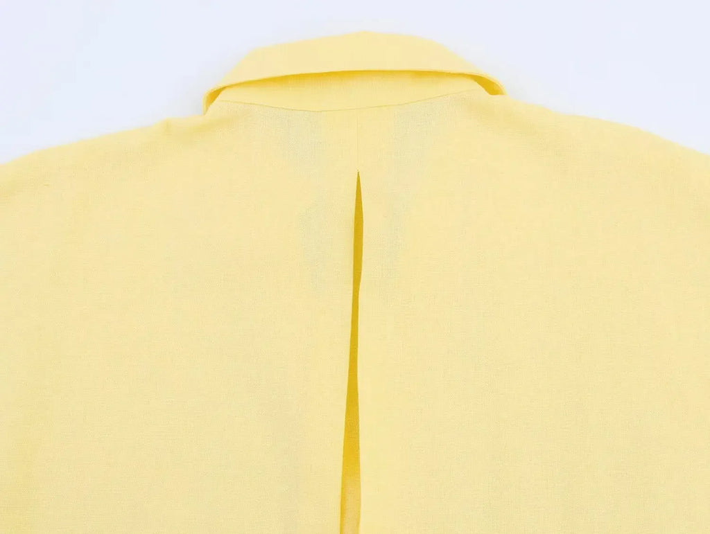 Trendy Long Sleeve V-Neck Blouse for Women