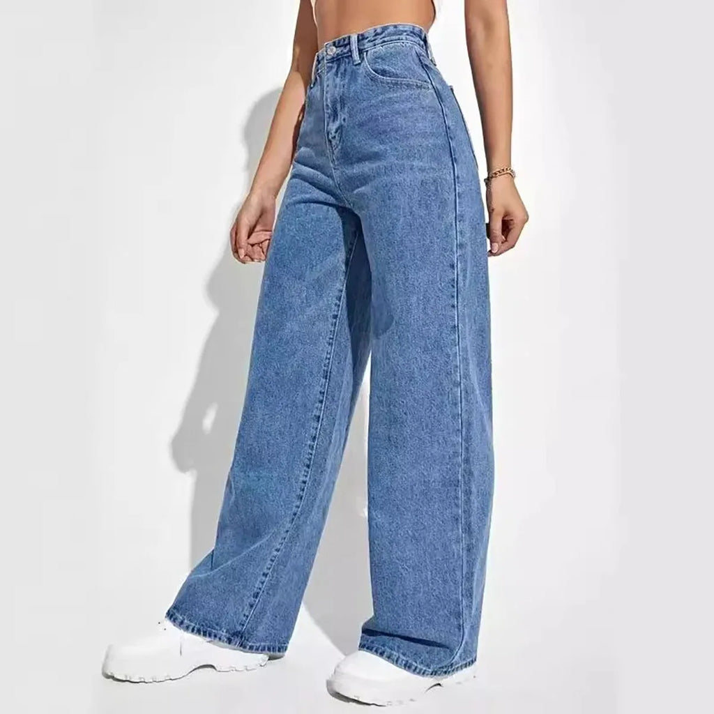 Blue jeans women's pants