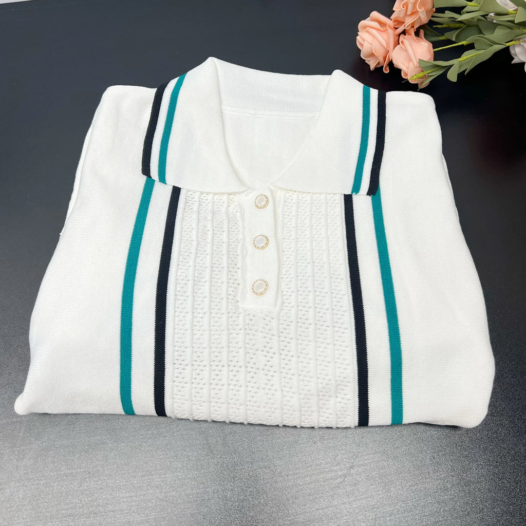 Vintage Ruffled Knitted Mini Dress – Sexy & Chic