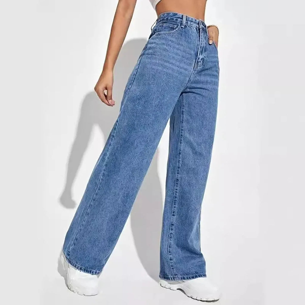 Blue jeans women's pants